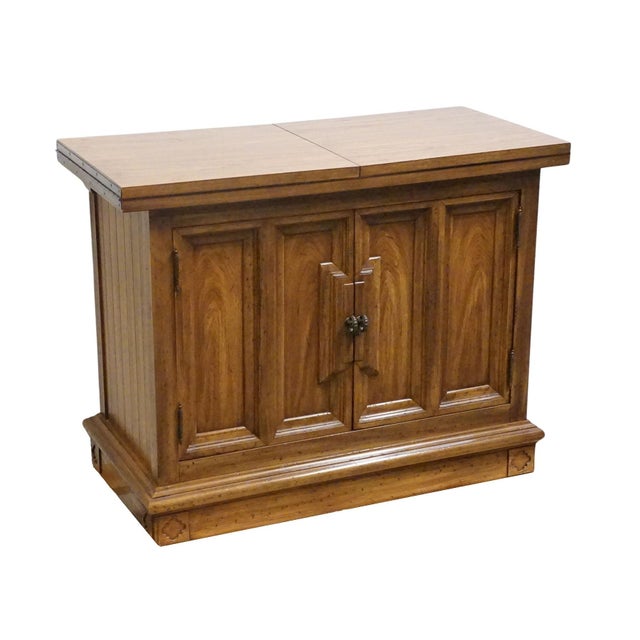 THOMASVILLE FURNITURE Legendary Collection Spanish Mediterranean Style 76" Flip Top Server Buffet 3721-510 29.5" High...