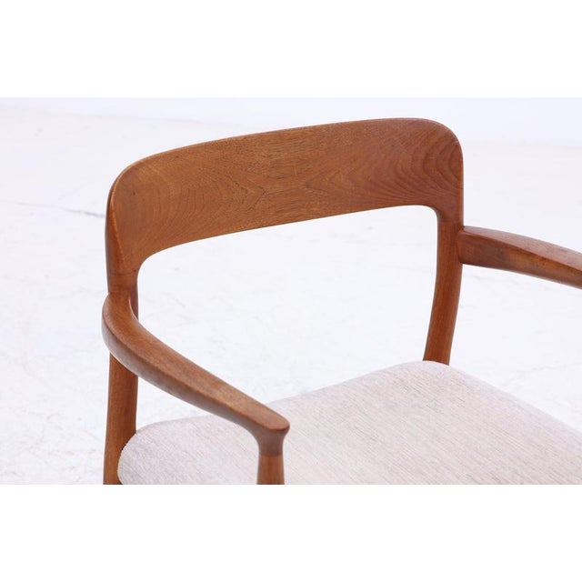 Wood No 56 Armchairs in Teak by Niels Otto Møller, Set of 2 For Sale - Image 7 of 18