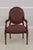 French Set of 8 French Louis XVI Style Upholstered Dining Chairs For Sale - Image 3 of 18