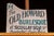 Wood Vintage Old Howard (Boston) Painted Wooden Directional Sign For Sale - Image 7 of 8