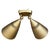 Pair 1960s Stonco Award Series Outdoor Bullet Lights Cast Aluminum Antique Gold Crackle Finish Nos For Sale - Image 12 of 18