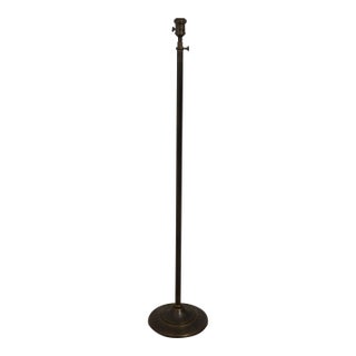 Vintage Brass Floor Lamp Torchiere For Sale