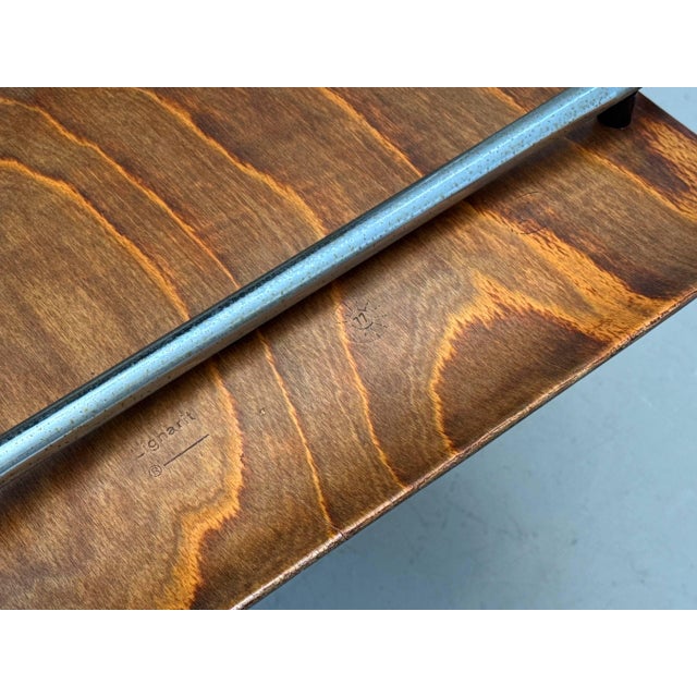 Vintage Chair with Tubular Steel Frame by Kilo und Pagholz-Schale for Lignarit, 1960s For Sale - Image 13 of 17