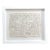 Barbara Beck Graphite on Paper, Cut Paper Collage in White Frame For Sale