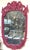 Shabby Chic 19th Century Large Rococo/ Baroque Design Ornately Carved Wood Wall Mirror With Aged Glass For Sale - Image 3 of 18