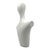 Postmodern Ceramic Bust Sculpture, Italy 1980s For Sale - Image 6 of 7