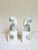 White Pair of Italian Alabaster Bird Bookends For Sale - Image 8 of 8