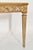 Italian Painted Giltwood Marble-Top Console / Entry Table Italian, Early to Mid- For Sale In New York - Image 6 of 11