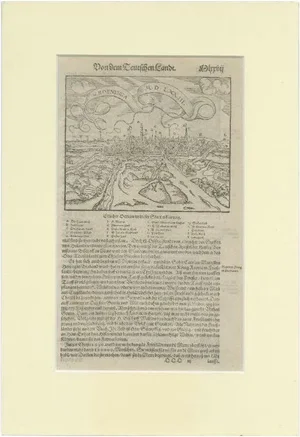 Sebastian Münster, The City of Groningen, Netherlands, 1600s, Print