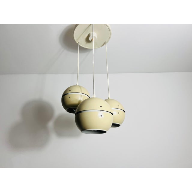 1970s Space Age Cascade Pendant Lamp, East Germany, 1970s For Sale - Image 5 of 11