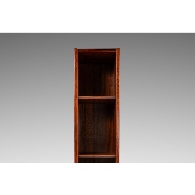 Danish Mid-Century Modern Free-Standing Bookshelf in Rosewood Attributed to Ejvind Johansson, Denmark, C. 1960s For Sale - Image 11 of 18