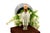 Metal Glass Perfume Bottle with Gold Lid For Sale - Image 7 of 7