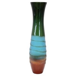 Multicolored Art Glass Vase by Villeroy & Boch, 1990s For Sale