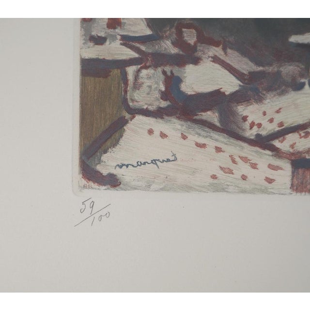 Modern Albert Marquet, Sea View, Late 19th or Early 20th Century, Original Etching For Sale - Image 3 of 6