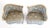 1950s Regency Asymmetrical Boudoir or Parlor Chairs - A Pair For Sale - Image 9 of 12