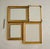 Gold Collection of 11 Antique Gold Frames - Early 1900 - With Flexible Tabs and Backing Board For Sale - Image 8 of 14