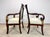 Antique French Empire Parlor Suite Set Settee & King / Queen Armchairs Restored For Sale In New York - Image 6 of 12