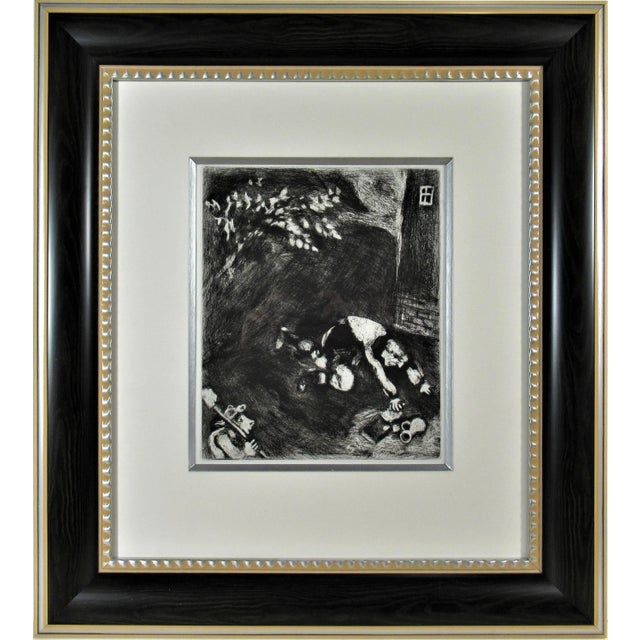 1920s Marc Chagall, l' Avare Qui a Perdu son Tresor, From the suite Les Fables De La Fontaine, 1927 For Sale - Image 5 of 5