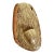 Artisan Organic Wall Pocket: Brown Green Ceramic Bud Vase For Sale