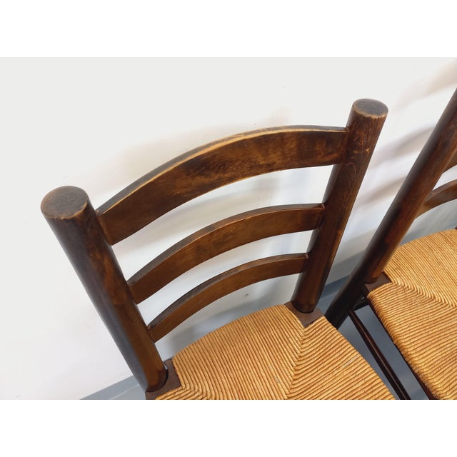 Vintage Brutalist Chairs by Georges Robert, 1960s, Set of 6 For Sale - Image 15 of 18