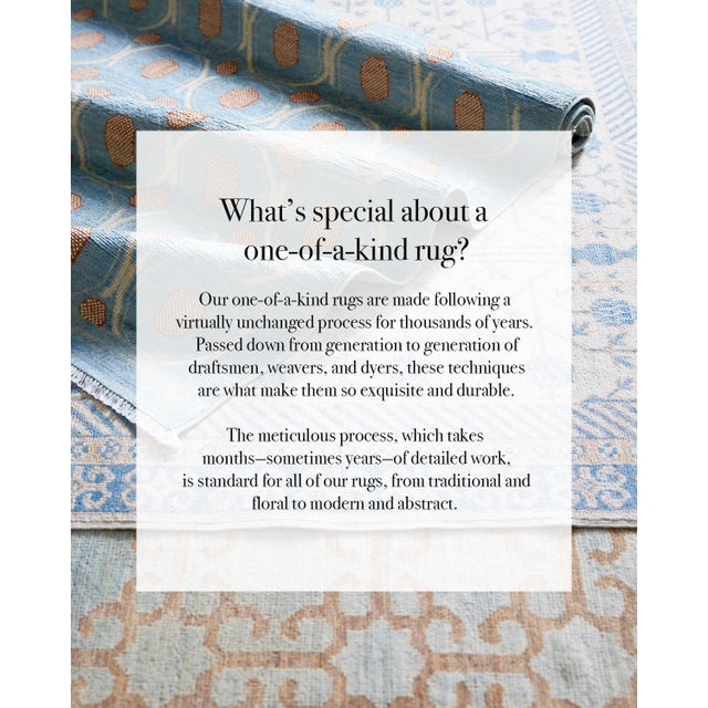 Arts & Crafts Collection Hand-Knotted Wool Area Rug - 9' 1" X 12' 0" For Sale - Image 9 of 10