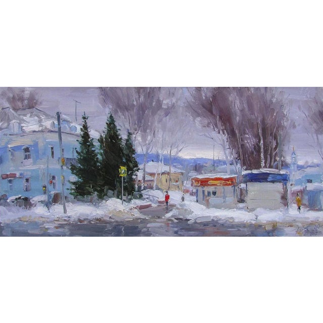 Yuriy Demiyanov, Le Dégel, 2017, Oil on Canvas For Sale - Image 4 of 4