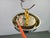 Bauhaus Adjustable Ceiling Light in Brass and Glass from Otto Mueller, 1930s For Sale - Image 15 of 17