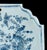 Blue and white chinoiserie plaque Delft, 1740-1760 This octagonal plaque has a thin, straight, upright rim with indented...