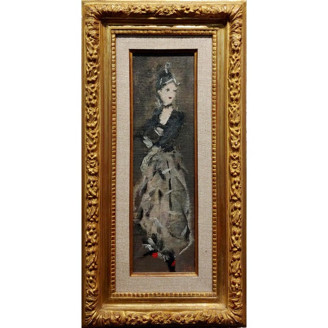 Dietz Edzard -The Spanish Castanet Dancer -Oil Painting For Sale - Image 10 of 10