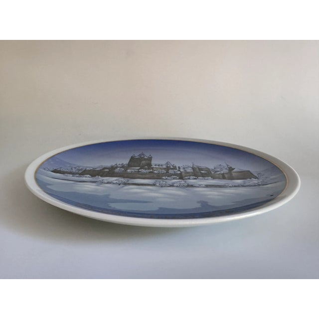 Traditional Vintage Christmas Plate by Helmut Drexler for Rosenthal, 1976 For Sale - Image 3 of 4