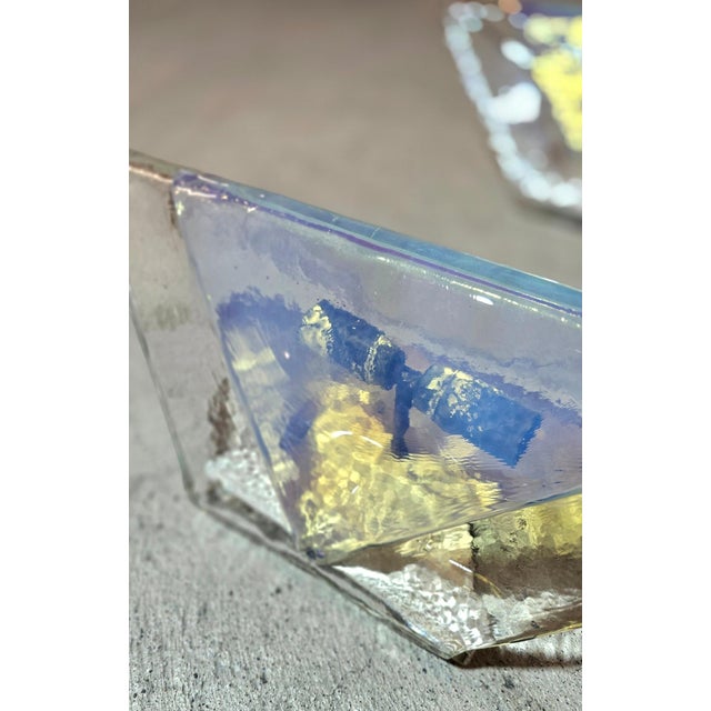 Vintage Murano Glass Wall Lights by Carlo Nason for A.V. Mazzega, 1960s, Set of 4 For Sale - Image 10 of 17
