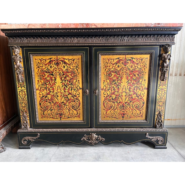 Antique French Boulle Chest of Drawers, 1890s For Sale - Image 12 of 12