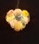 Vintage Alabaster Murano Glass Disc Chandelier, Italy, 1981 For Sale - Image 3 of 11