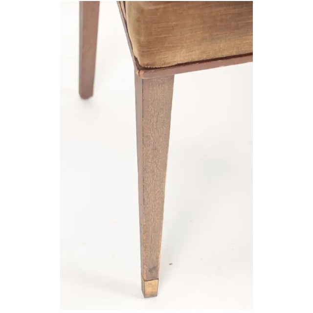 1950s Andre Arbus Style Dining Chairs - Set of 10 For Sale In New York - Image 6 of 6