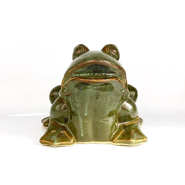 Large Italian Ceramic Frog, 1960s For Sale - Image 6 of 10