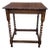 Antique English Barley Twist Side Table For Sale