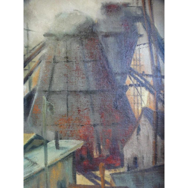 Realism Pacific Northwest Industrial Scene, Teepee Burner For Sale - Image 3 of 5