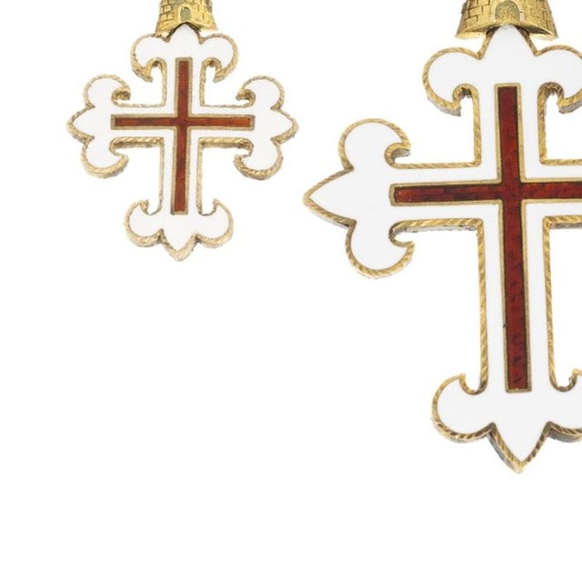 1st Century Military Plaque and Crosses of the Order of Military Merit, Set of 3 For Sale - Image 3 of 6