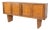 Mid-Century Art Deco Style Wooden Sideboard, Italy For Sale