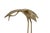 Mid-Century Modern Leonard Brass Crane Figurines (12") For Sale - Image 14 of 15