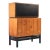 Danish Modern Custom Bar or Secretary Cabinet by H.G. Furniture, 1960s For Sale