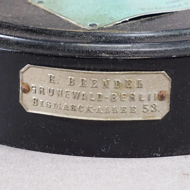 Black 19th Century Botanic Model attributed to Robert Brendel, 1890s For Sale - Image 8 of 9