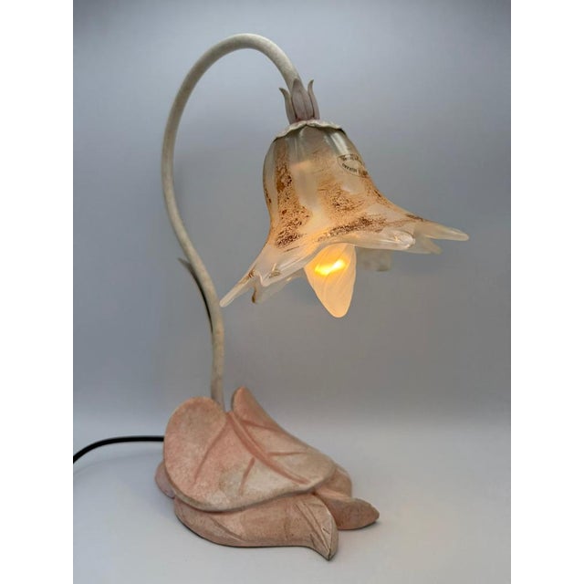 Vintage Murano Table Lamp by Sergio Terzani, Italy, 1980s For Sale - Image 13 of 15