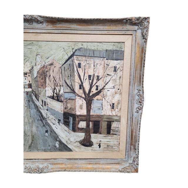 Mid 20th Century Charles Levier Monumental Oil on Board Original Painting For Sale In Atlanta - Image 6 of 9