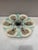 French Majolica oyster plate Orchies, circa 1910.