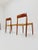 Vintage Danish Teak Model 77 Dining Chair by Niels Otto Møller, 1960s For Sale - Image 4 of 11