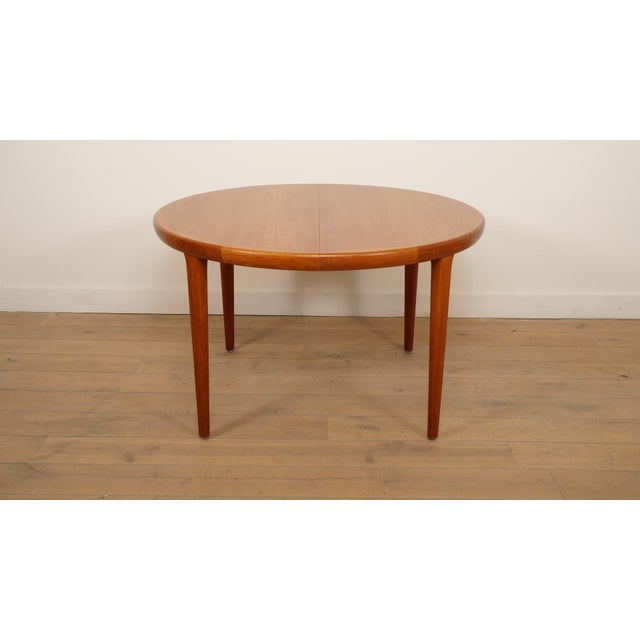 Vintage Teak Dining Table, 1950s For Sale - Image 9 of 18