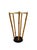 Hollywood regency bamboo umbrella rack France, 1970 Bamboo & brass H 39 cm x 24 cm diam. Conditions: excellent consistent...