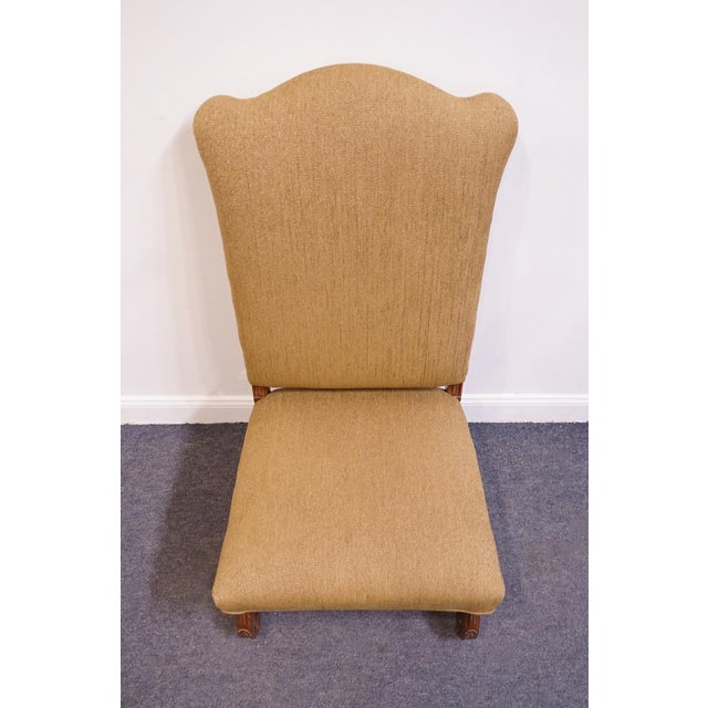 Brown Century Furniture Rustic Old World Transitional Upholstered Dining Side Chair 52-541 For Sale - Image 8 of 10