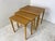 Scandinavian design set off nesting tables, 1960s Designed by E. W. Bach for Møbelfabrikken Toften. Made in Denmark....